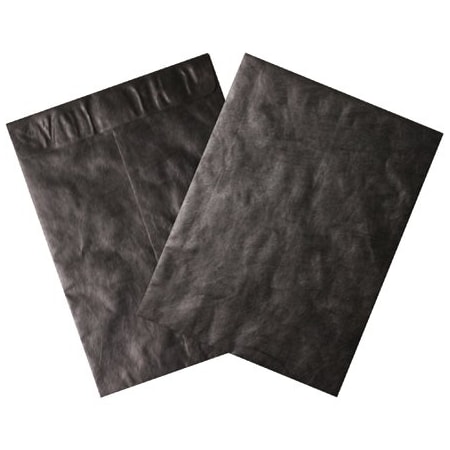 Bsc Preferred 9 x 12'' Black Tyvek Envelopes, 100PK BUY00029059